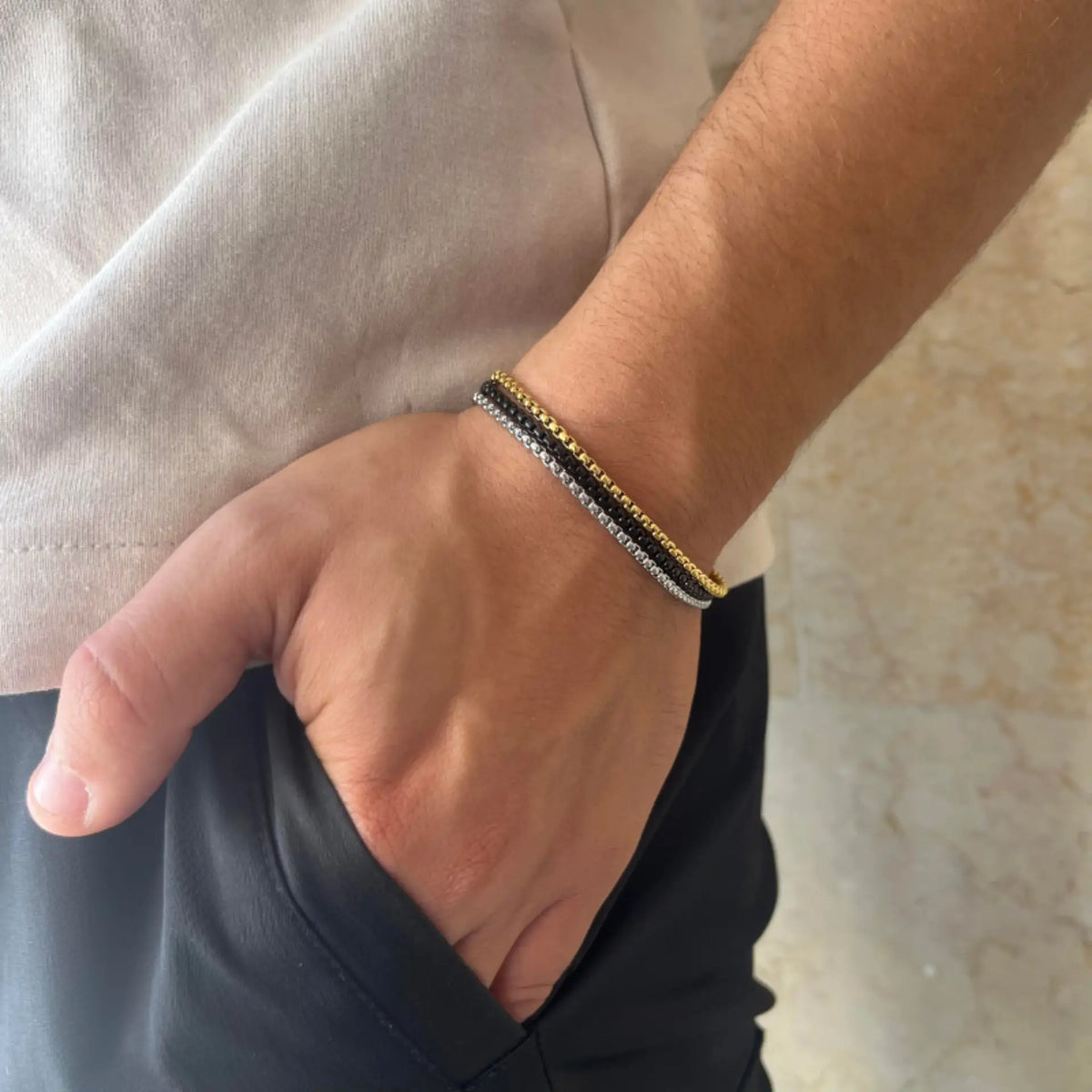 צמיד “שלושת הגוונים” היוקרתי – SHAYARA