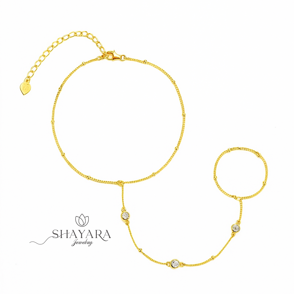 צמיד כף יד "Pure Elegance"