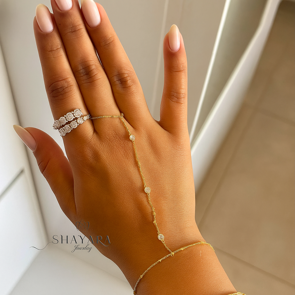 צמיד כף יד "Pure Elegance"