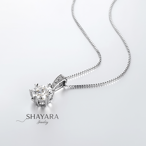 ✨ שרשרת עם אבן Moissanite ✨