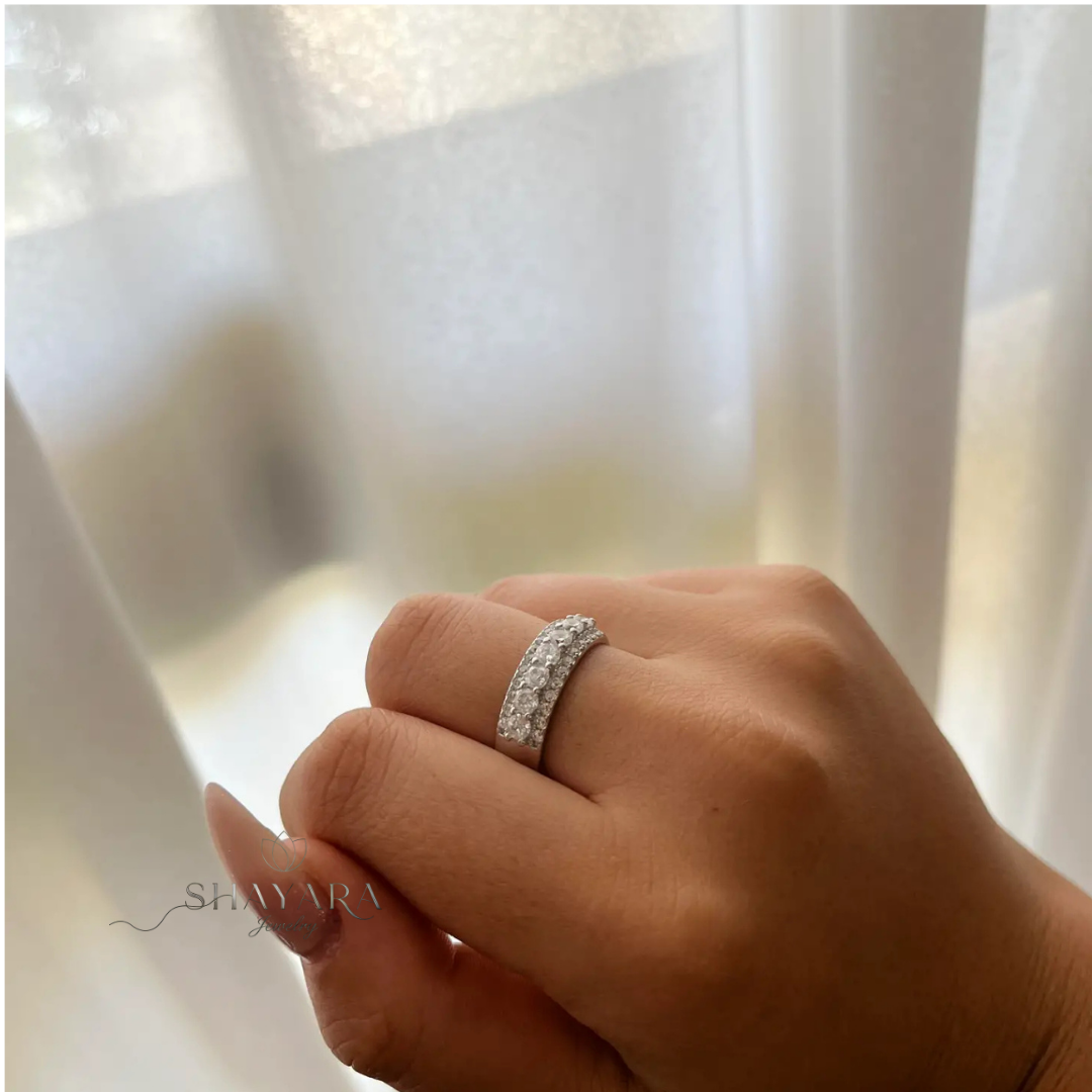 טבעת הכסף “אלגנס”💍