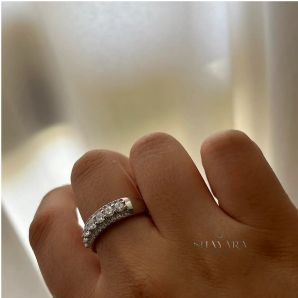 טבעת הכסף “אלגנס”💍