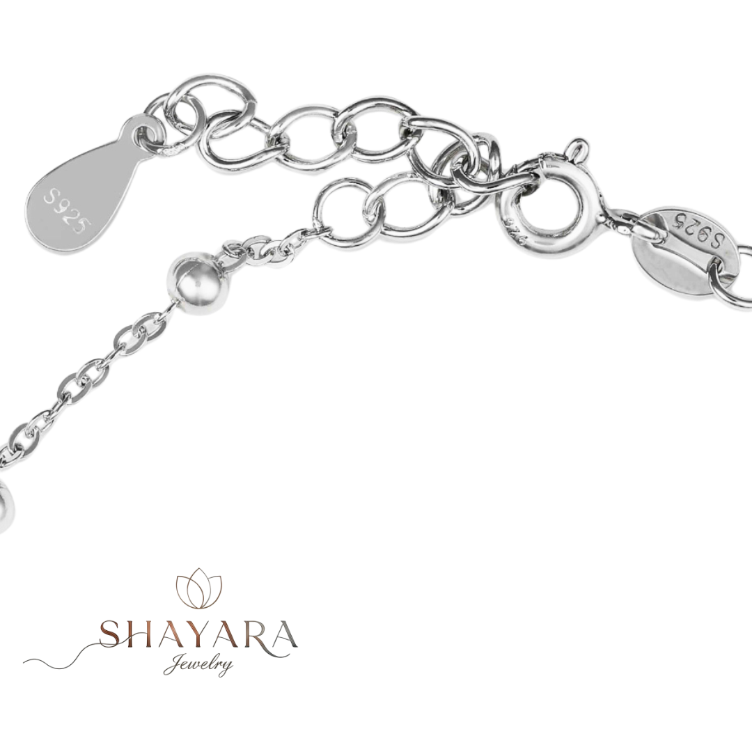 צמיד חוליות כסף SHAYARA – עיצוב יוקרתי ונצחי