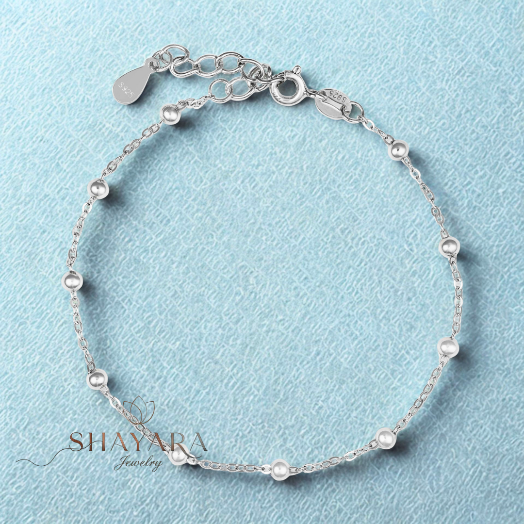 צמיד חוליות כסף SHAYARA – עיצוב יוקרתי ונצחי