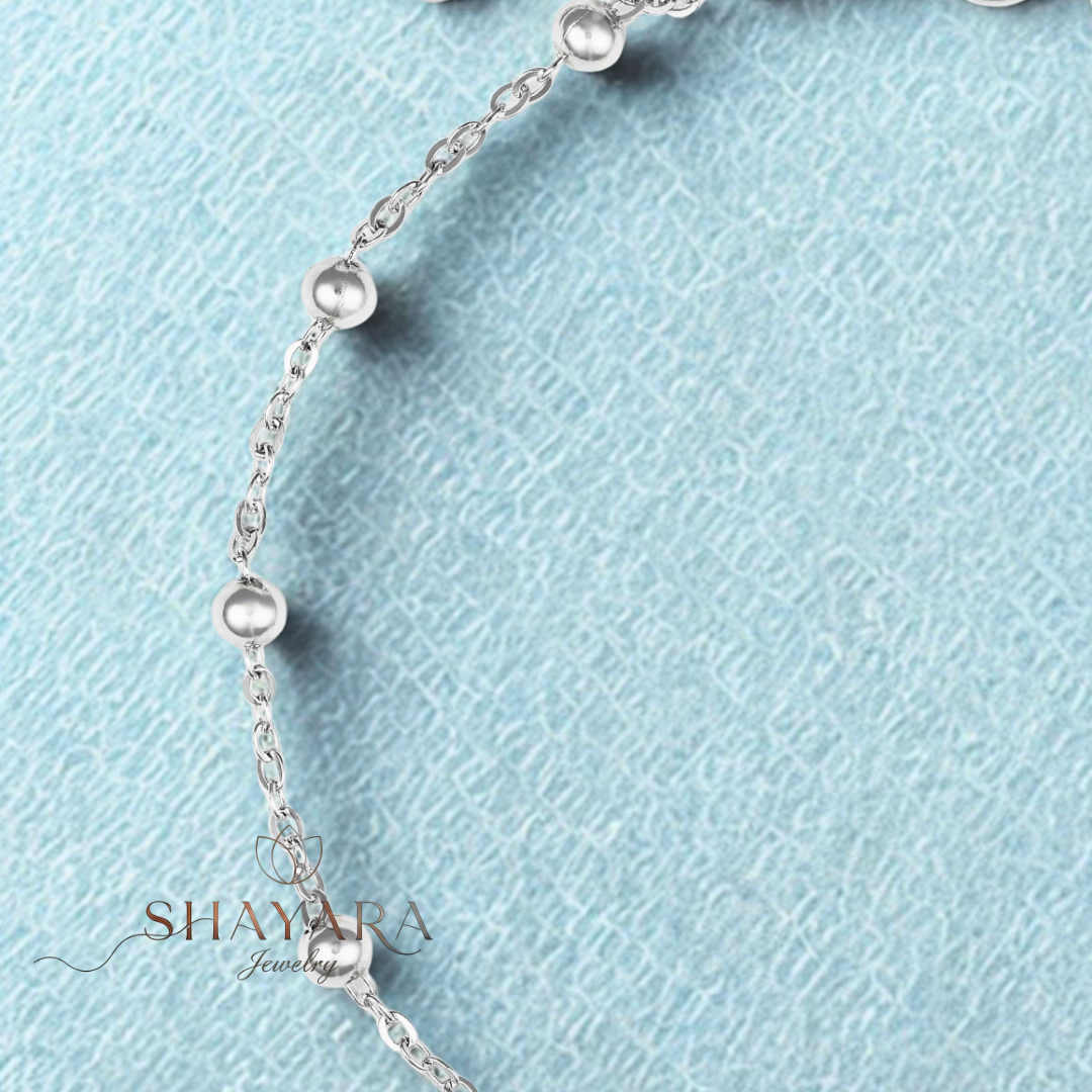 צמיד חוליות כסף SHAYARA – עיצוב יוקרתי ונצחי