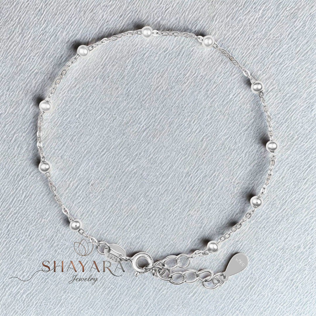 צמיד חוליות כסף SHAYARA – עיצוב יוקרתי ונצחי