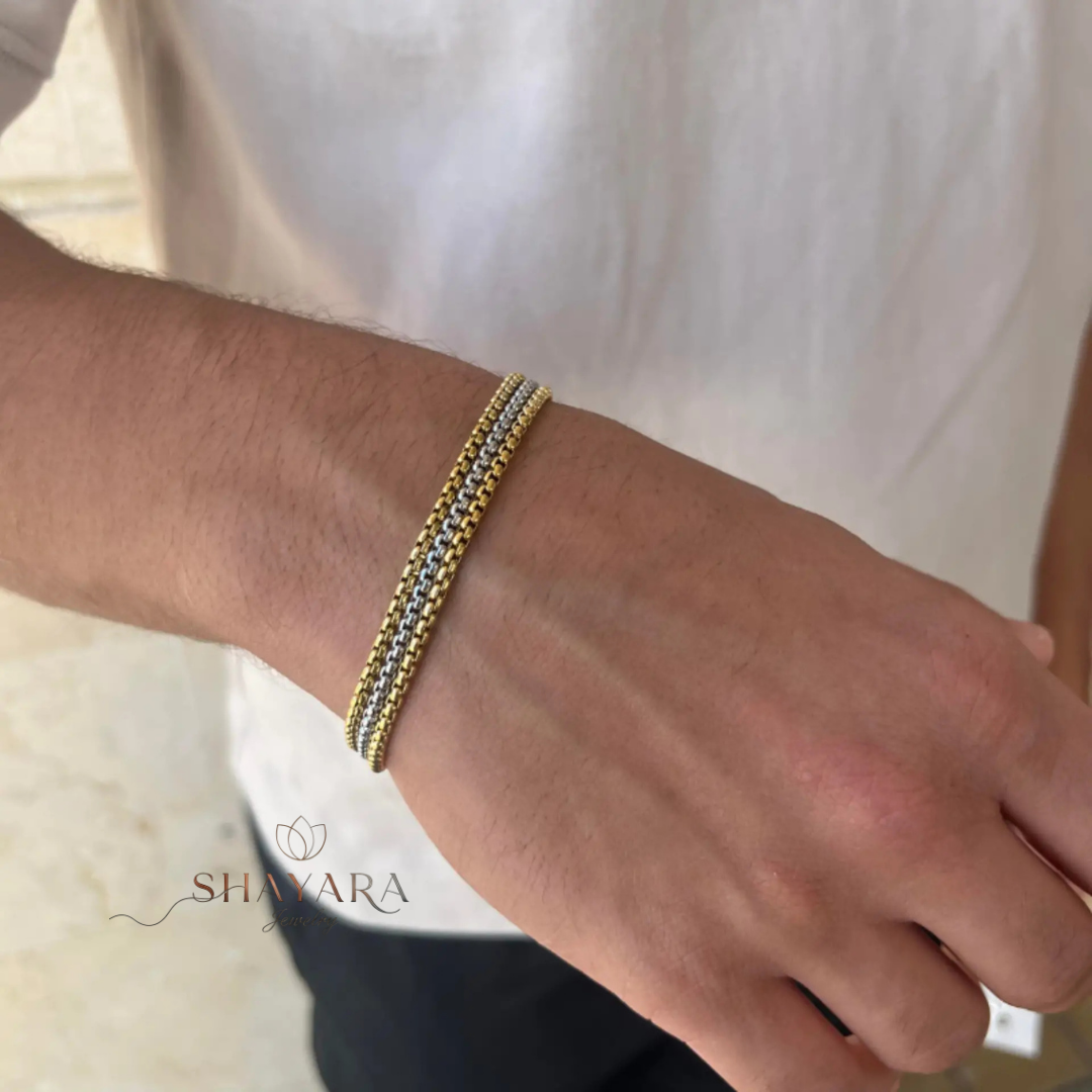 צמיד “שלושת הגוונים” היוקרתי – SHAYARA